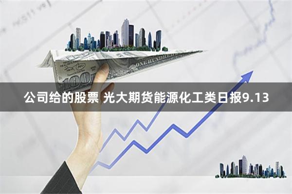 公司给的股票 光大期货能源化工类日报9.13
