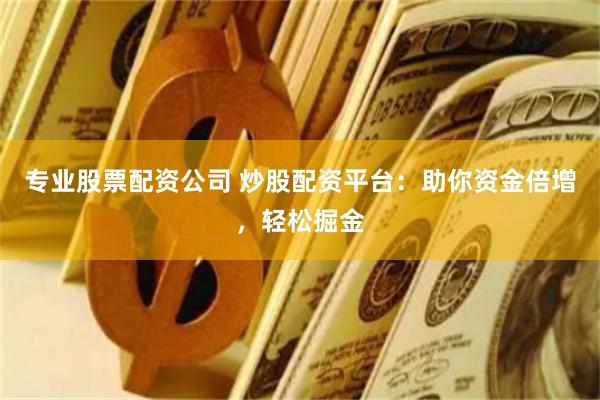 专业股票配资公司 炒股配资平台：助你资金倍增，轻松掘金